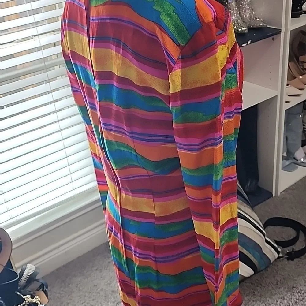 Vintage nipon boutique dress sz 8 - Picture 4 of 5